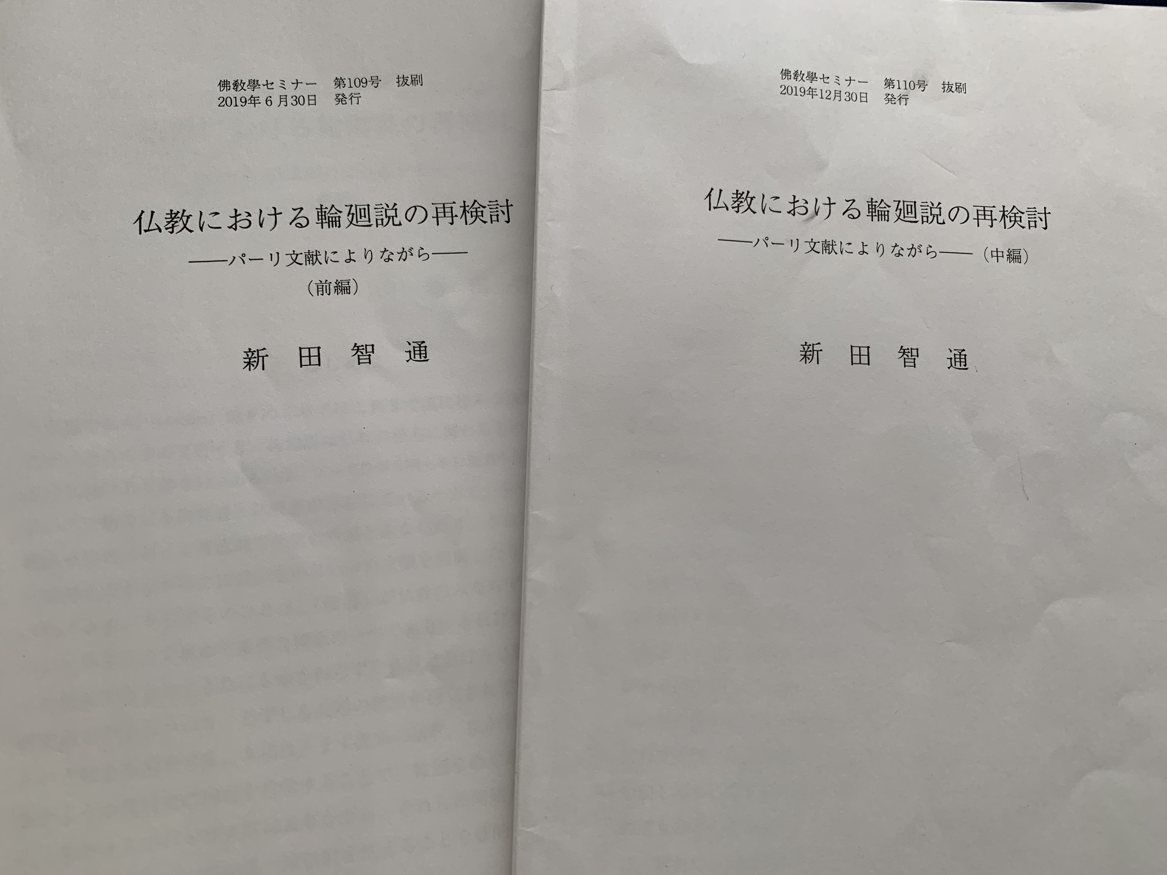 輪廻思想は無我説と相容れないか？: 蝸牛囈語